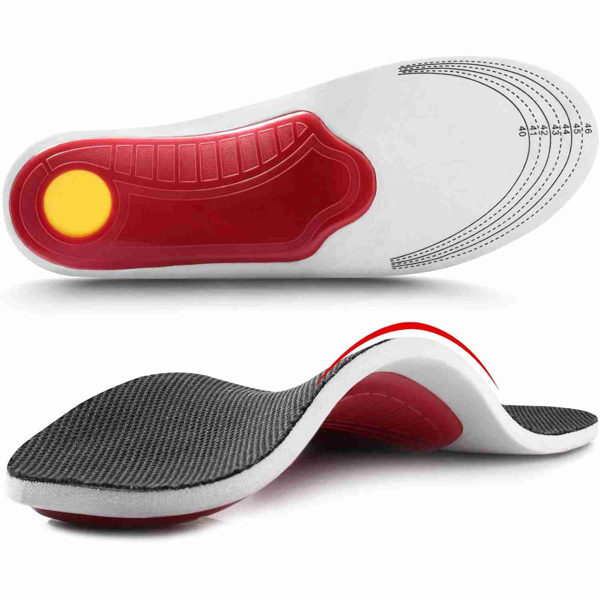 High Arch Support Orthotic Insole for Flat Feet