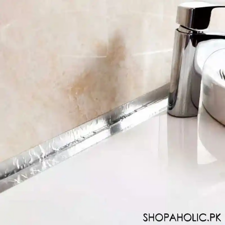 high temperature resistance waterproof and fireproof silver foil tape image3