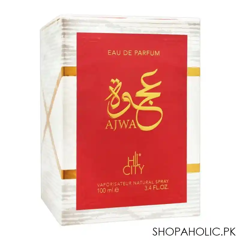 hil city ajwa eau de parfum, fragrance for men, 100ml main image