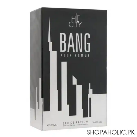 hil city band pour homme, eau de parfum, fragrance for men, 100ml main image