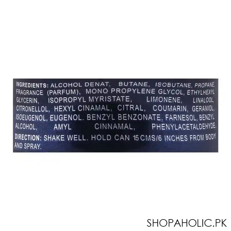 hil city blue wave deodorant body spray, 200ml image3