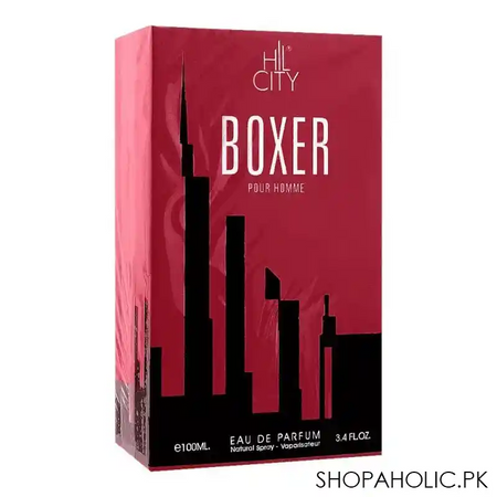 hil city boxer pour homme eau de parfum, for men, 100ml main image