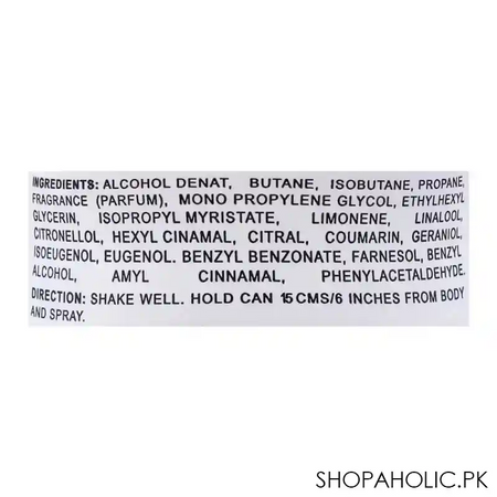 hil city spirits men deodorant body spray, 200ml image3