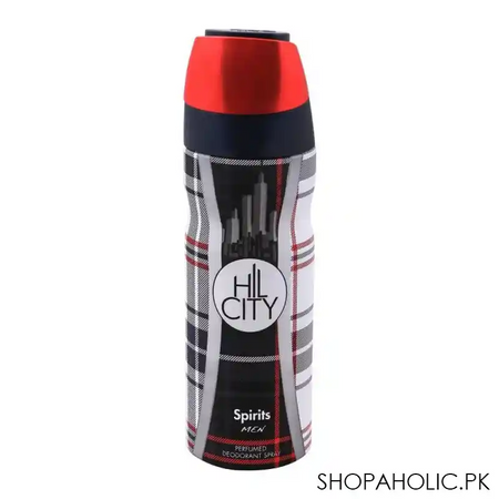 hil city spirits men deodorant body spray, 200ml main image