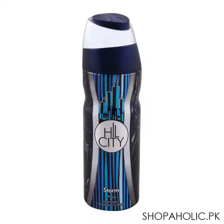 hil city storm men deodorant body spray, 200ml main image