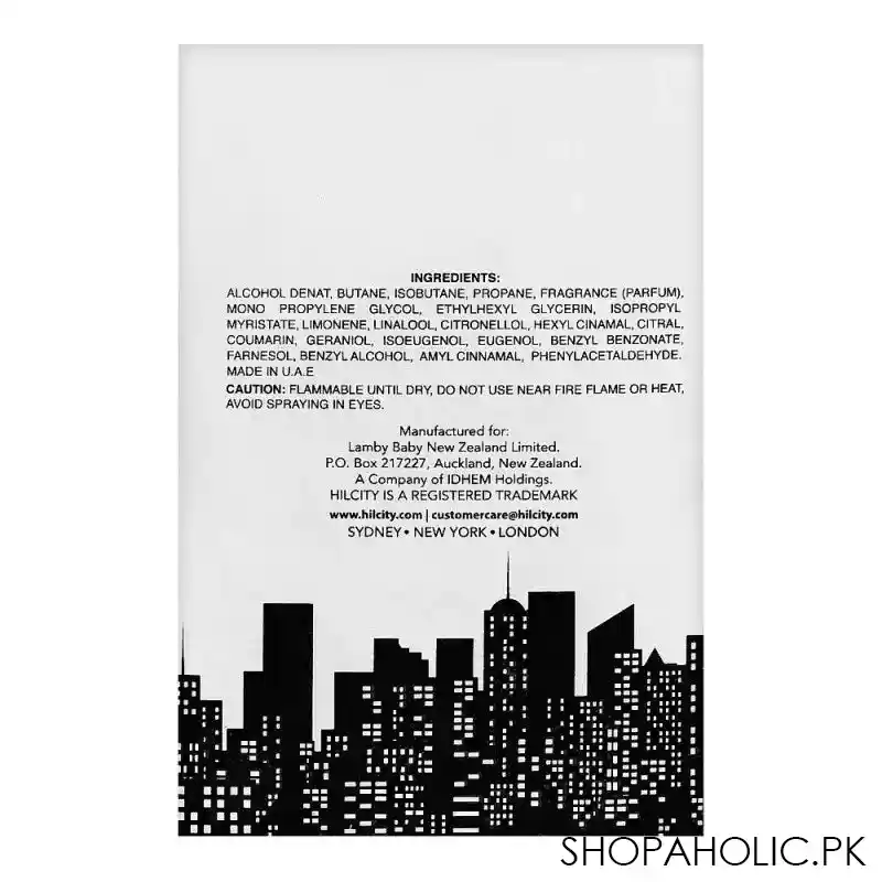 hil city white island eau de parfum, for men, 100ml image2