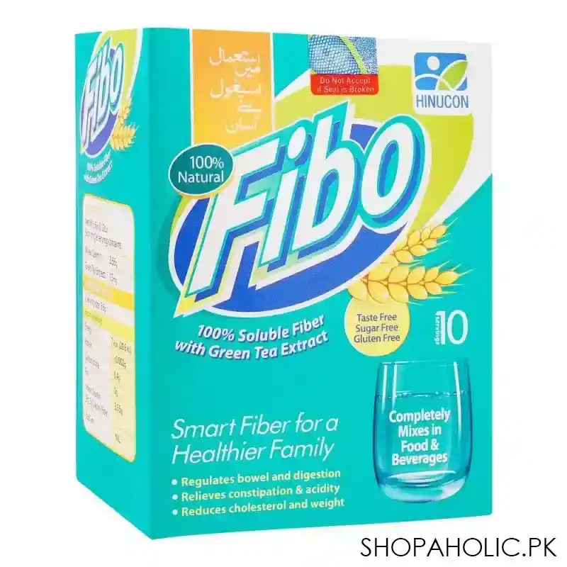 hilton pharma fibo fiber supplement, 10 pack main image