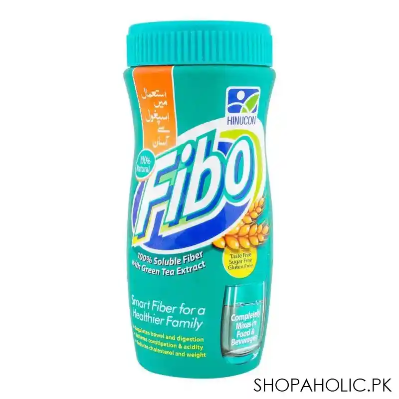 hilton pharma fibo fiber supplement, jar 175g main image