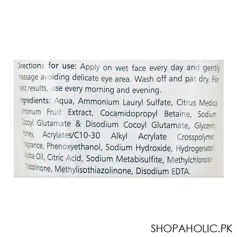 Himalaya Oil Control Lemon Face Wash, 150ml - Image 3