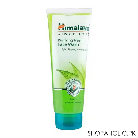 himalaya purifying neem face wash, 100ml main image