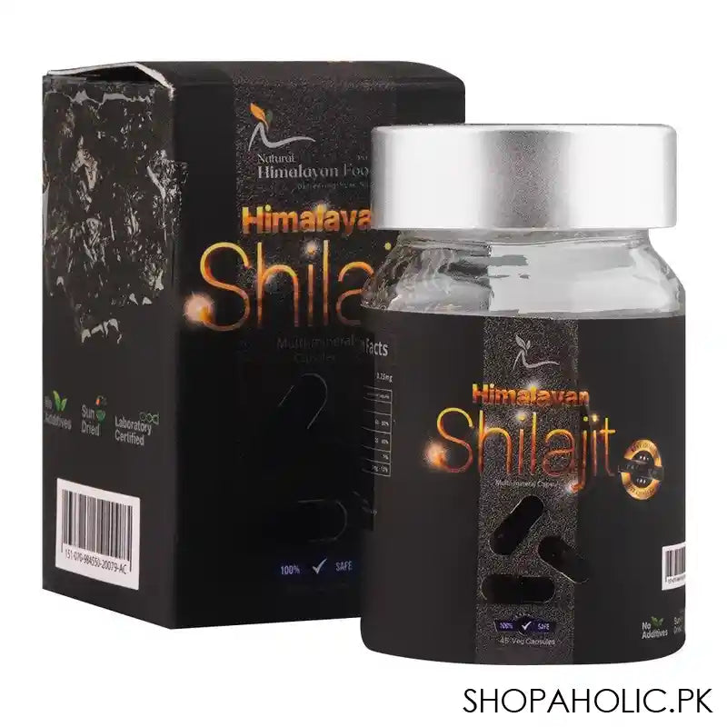 Himalayan Shilajit Multi Mineral, 45 Veg Capsules - Main Image
