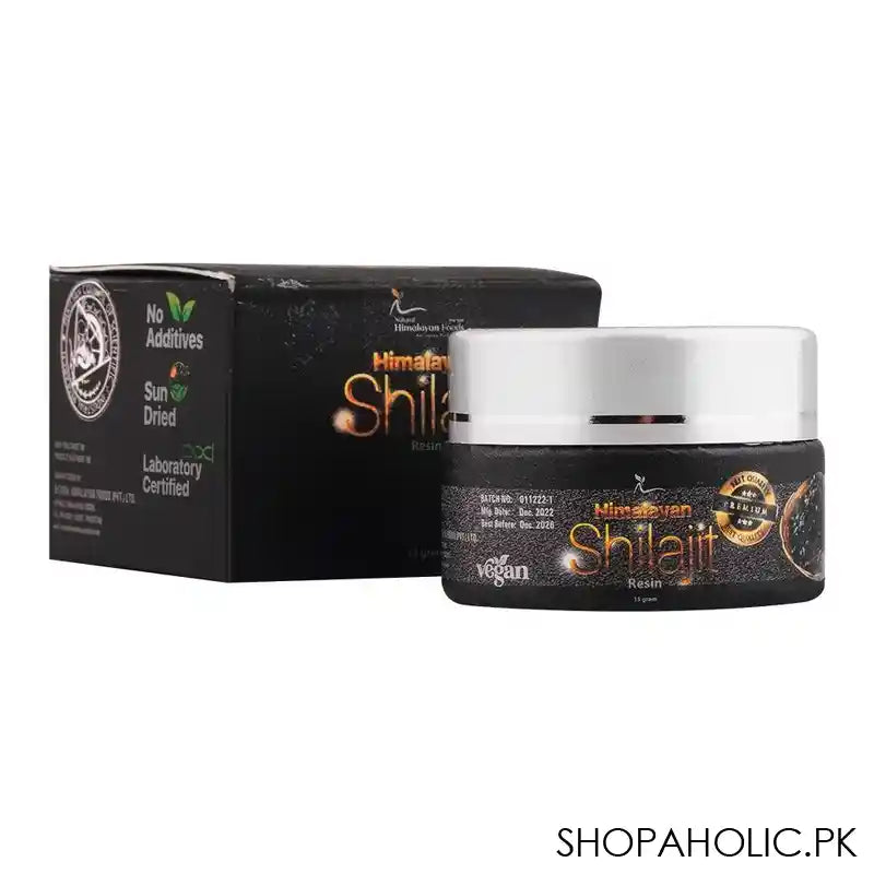 Himalayan Shilajit Resin, 15g - Main Image