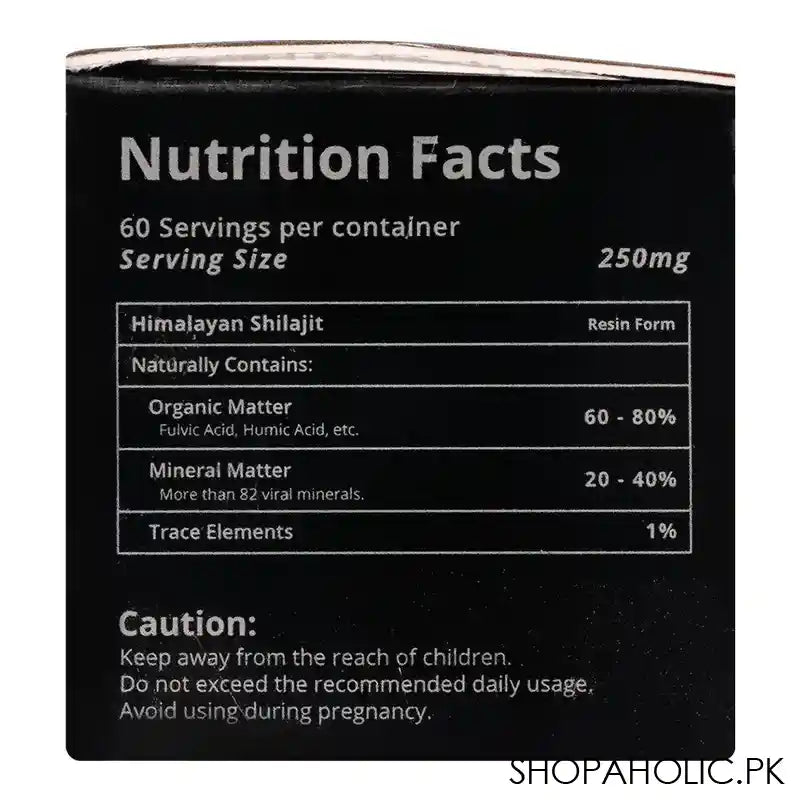 Himalayan Shilajit Resin, 5g - Image 3