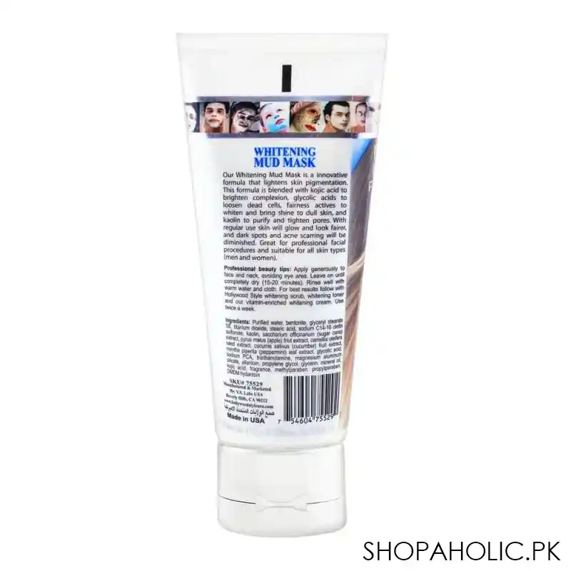 hollywood style facial whitening mud mask 150ml image2