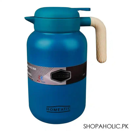 Homeatic Steel Thermos, 2 Liter Capacity, Green, HKD-9046 - Main Image