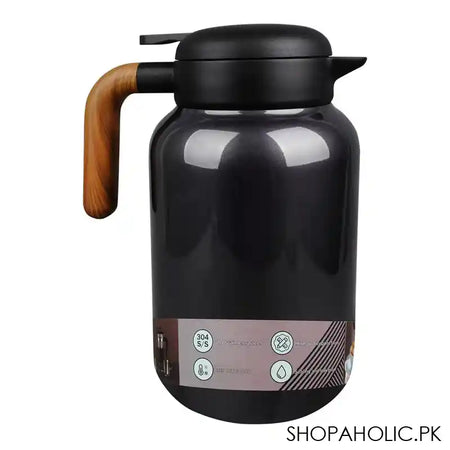 Homeatic Steel Thermos, 2 Liter Capacity, Grey, HKD-9046 - Image 7