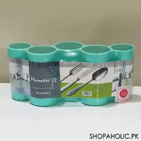 homeket 5 section cutlery holder image5