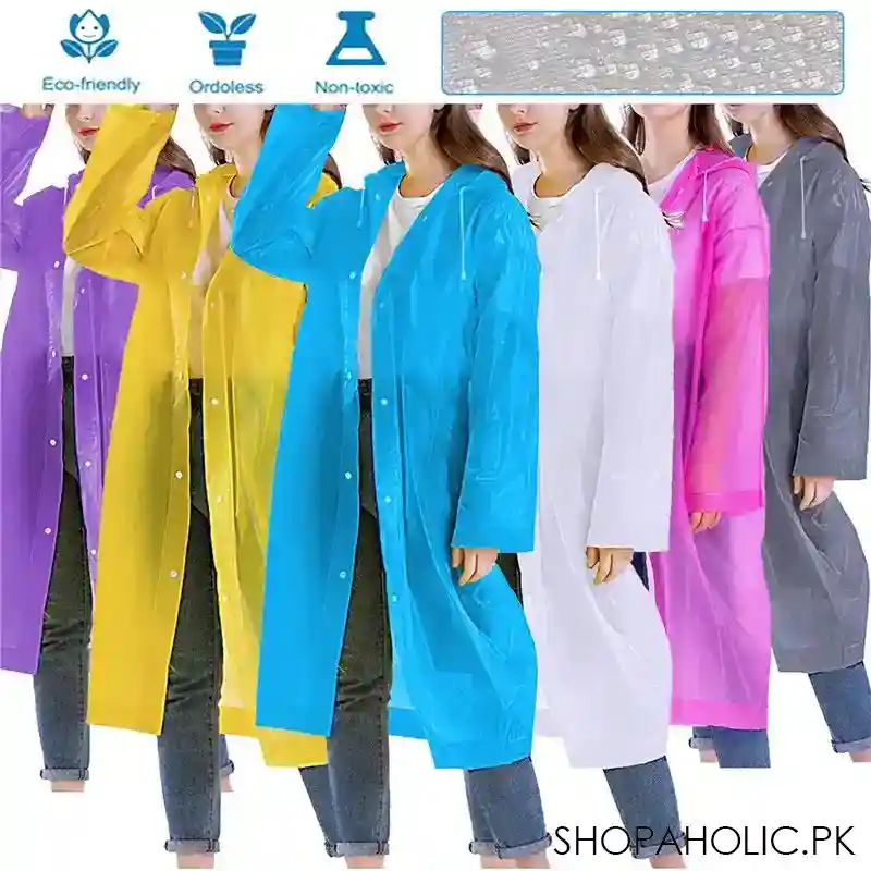 hooded rain coat image5