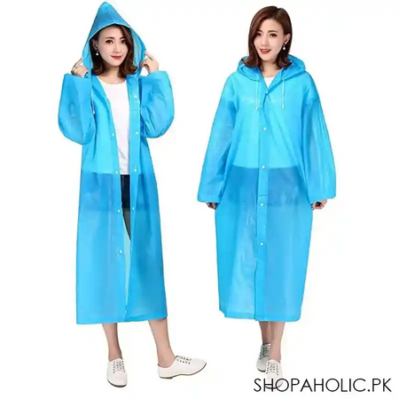 hooded rain coat main image