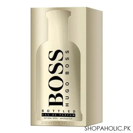 hugo boss bottled eau de parfum for men, 200ml image2