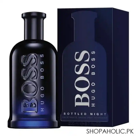 hugo boss bottled night, edt, fragrance for men, 200ml image2