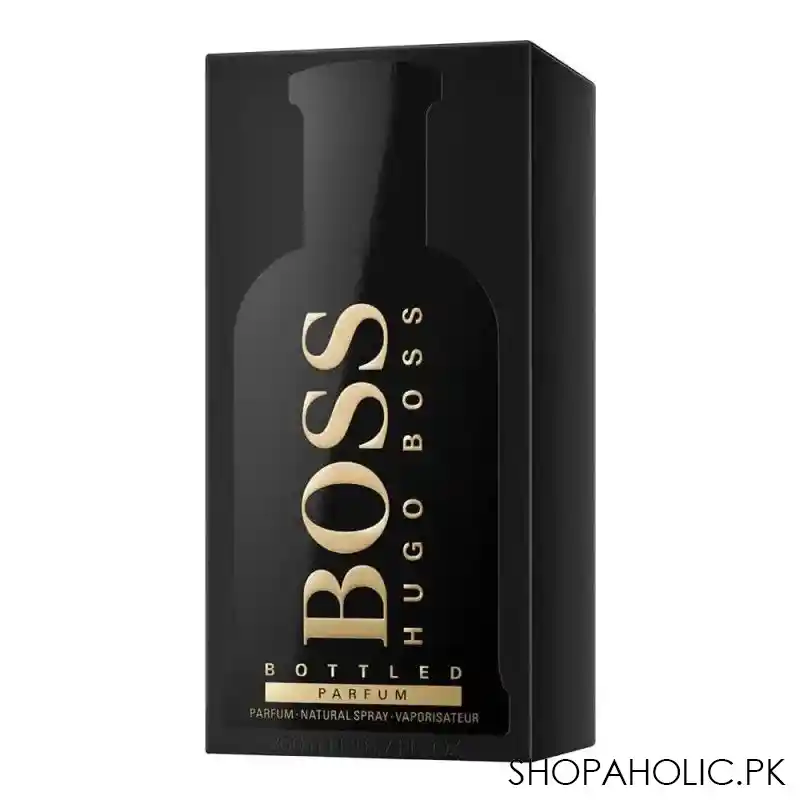 hugo boss bottled parfum for men, 200ml image2