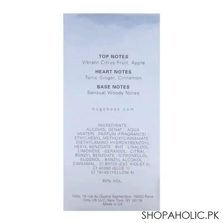 hugo boss bottled tonic eau de toilette, 100ml image3