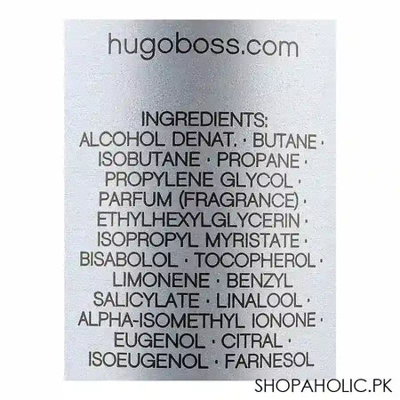 Hugo Boss Man Deodorant Spray, For Men, 150ml - Image 3