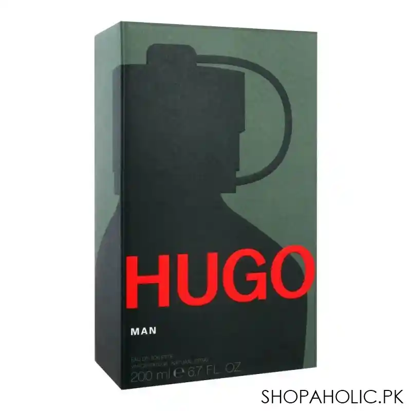 hugo boss man eau de toilette green, fragrance for men, 200ml image2