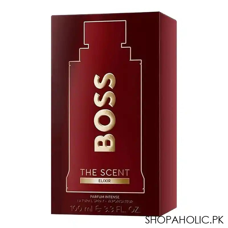 Hugo Boss The Scent Elixir Parfum Intense, For Men, 100ml - Image 4