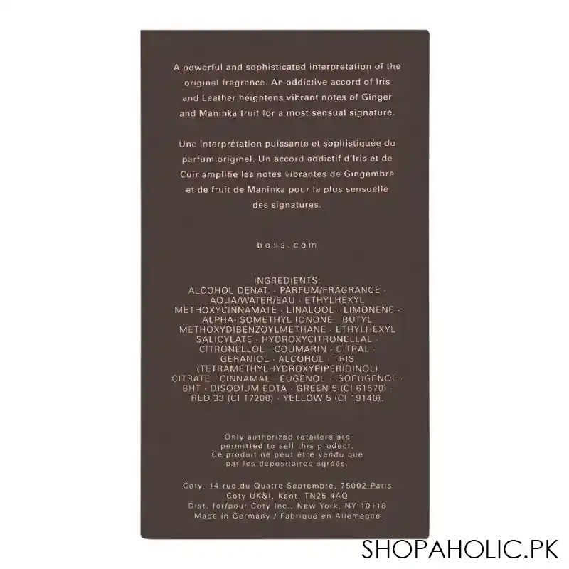 hugo boss the scent le parfum, fragrance for men, 100ml image3