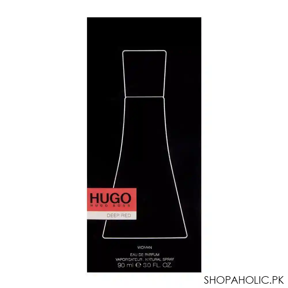 hugo deep red eau de parfum 90ml image2