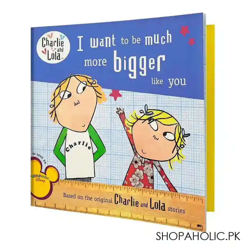 I Want To Be Much More Bigger Like You, Book - Main Image