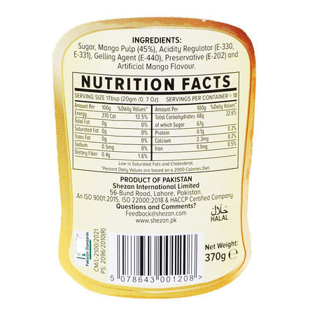 Shezan Mango Jam, Jar, 370g - Image 3