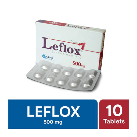Getz Pharma Leflox Tablet, 500mg, 10-Pack - Image 2