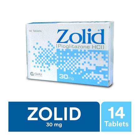 Getz Pharma Zolid Tablet, 30mg, 14-Pack - Image 2