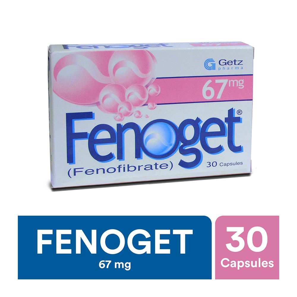 Get Pharma Fenoget Capsule, 67mg, 30-Pack - Main Image