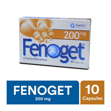 Getz Pharma Fenoget Capsule, 200mg, 10-Pack - Image 2