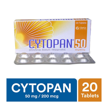 Getz Pharma Cytopan Tablet, 50mg, 20-Pack - Image 2