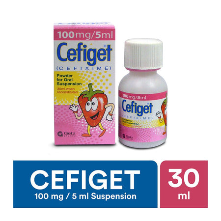 Getz Pharma Cefiget Powder Oral Suspension, 100mg/30ml - Image 2