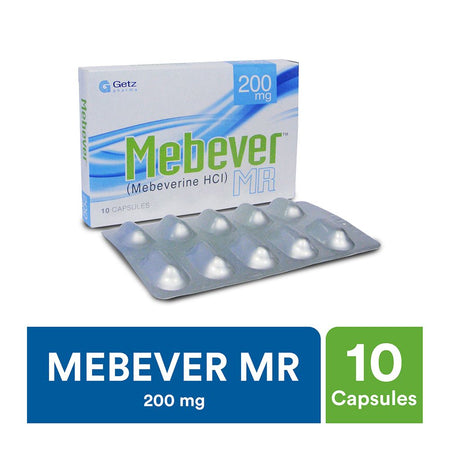 Getz Pharma Mebever MR Capsule, 200mg, 10-Pack - Image 2
