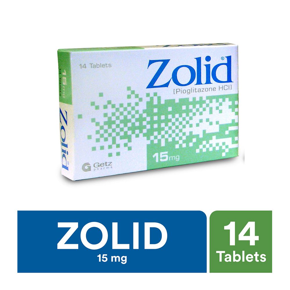 Getz Pharma Zolid Tablet, 15mg, 14-Pack - Image 2