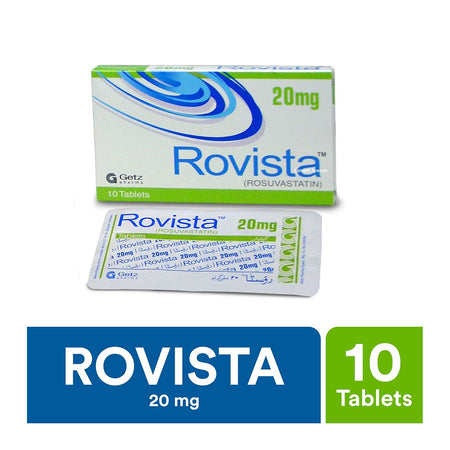 Getz Pharma Rovista Tablet, 20mg, 10-Pack - Image 2