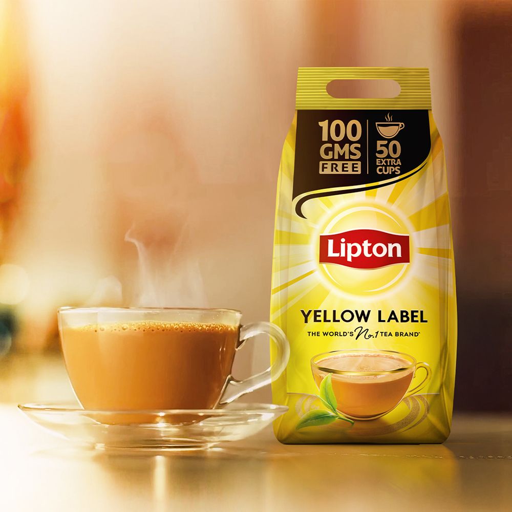Lipton Yellow Label Black Tea 900g - New Superior Taste - Chai Chahiye - Image 4