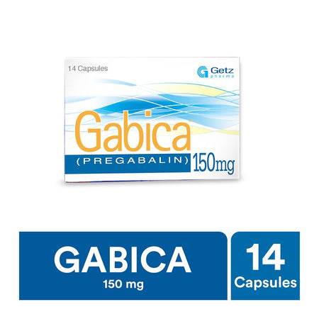 Getz Pharma Gabica Capsule, 150mg, 14-Pack - Image 2