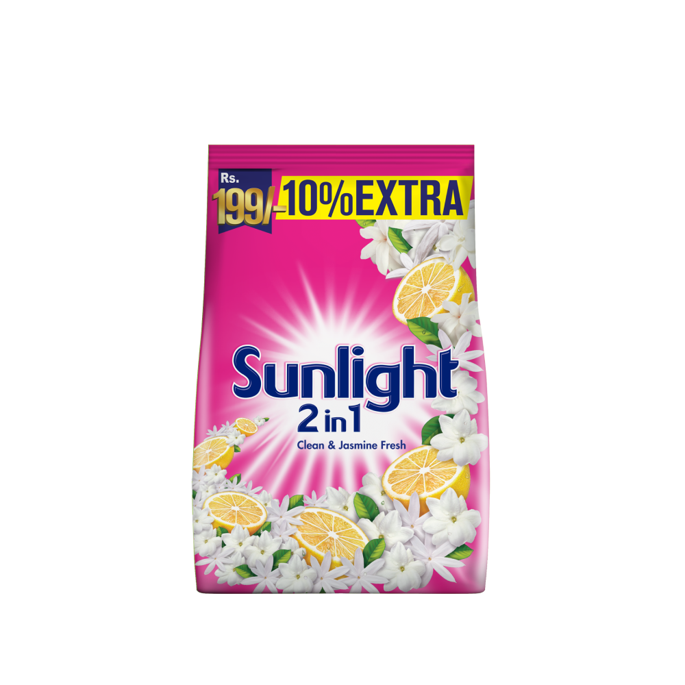 Sun Light 2-in-1 Clean & Jasmine Fresh Washing Powder, 770g - Main Image