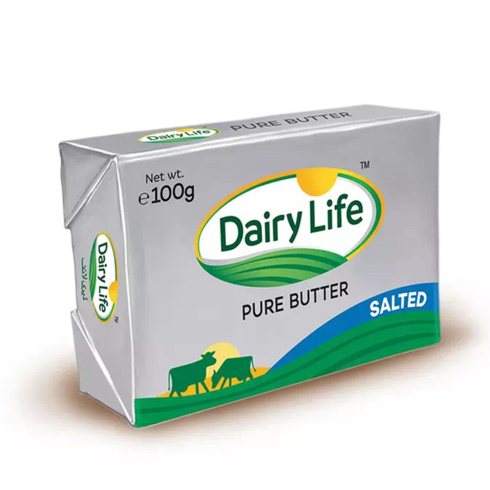 Dairy Life Salted Pure Butter, 100g - Main Image