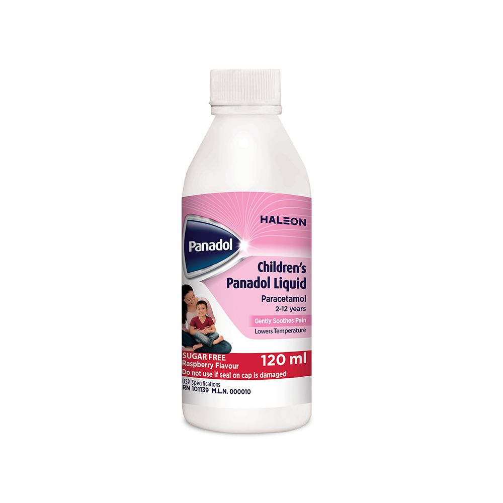 GSK Children's Panadol Liquid, Sugar-Free, 120ml - Main Image