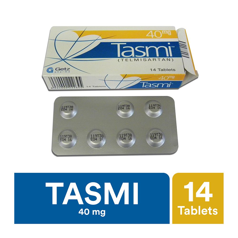 Getz Pharma Tasmi Tablet, 40mg, 14-Pack - Image 2