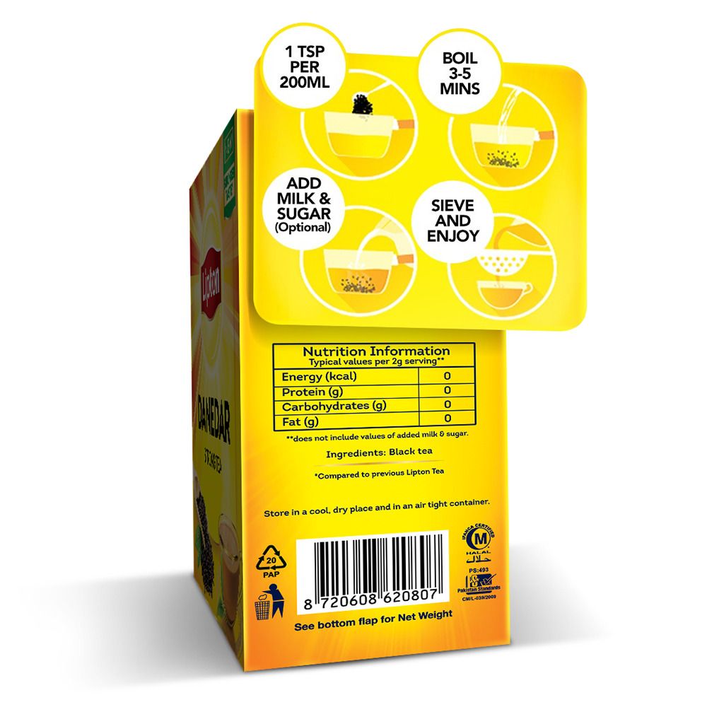 Lipton Danedar Tea, 140g - Image 3